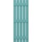 Ekena Millwork Americraft 5-Board, 3 Batten Exterior Real Wood Spaced Board-n-Batten Shutters, ARW401SB519X38PTH, PR ARW401SB519X38PTH - alternate 7